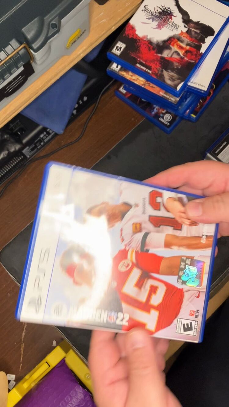 madden 2022 ps4 box only